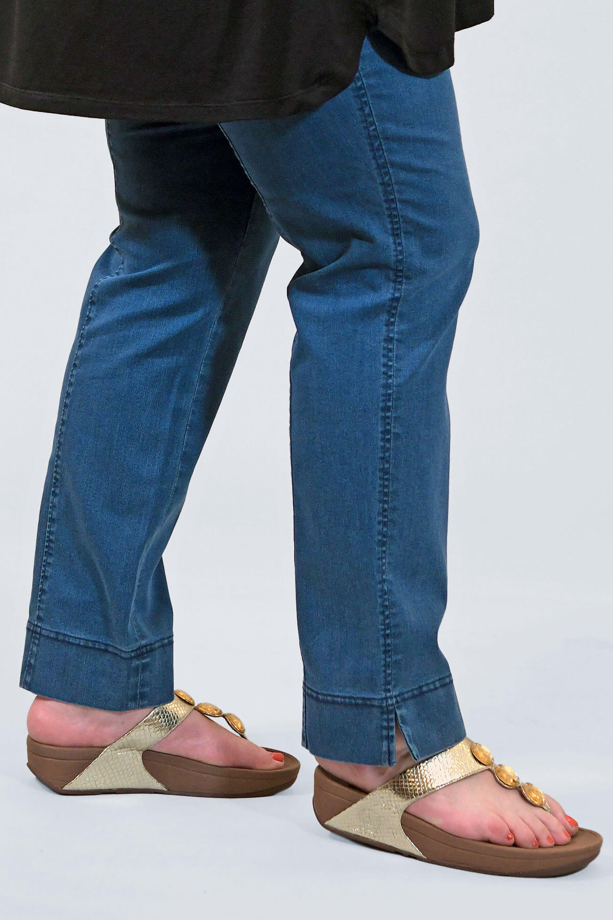 Robell Marie Pull-on Jeans - light denim