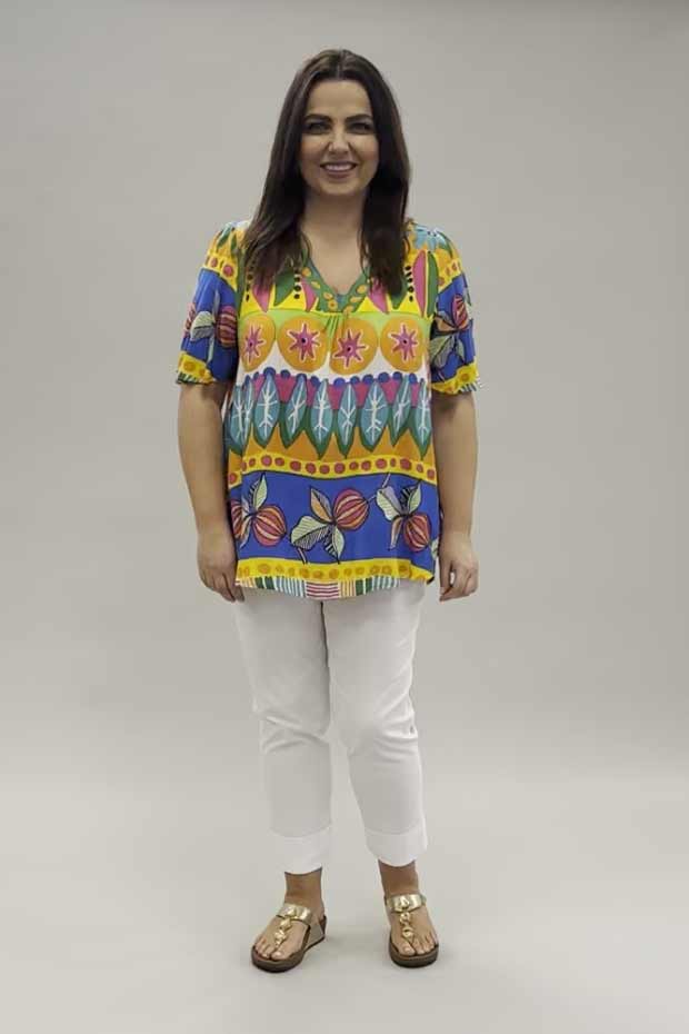 Orientique San Miguel oversized top