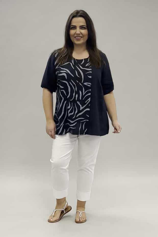 Pont Neuf Labika top - navy