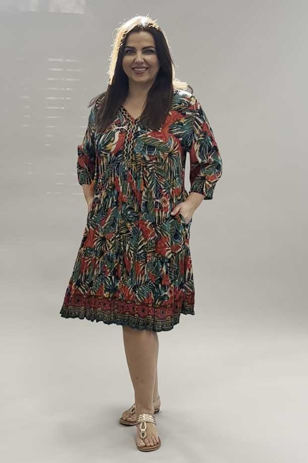 Orientique Rio tassle dress
