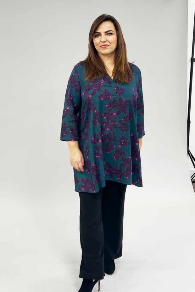 Masai Gali tunic - reflect pond