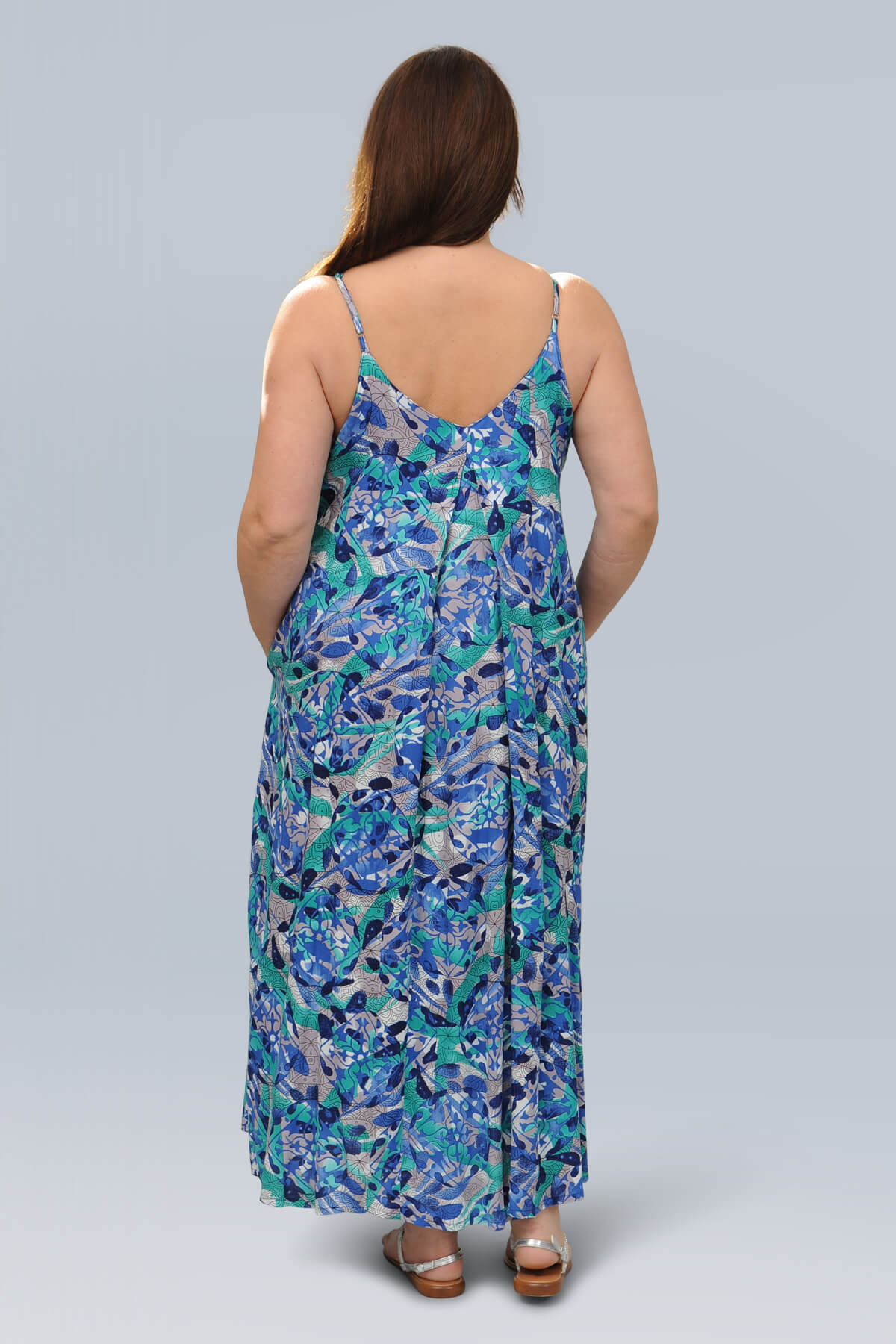 Orientique Cayman strappy dress