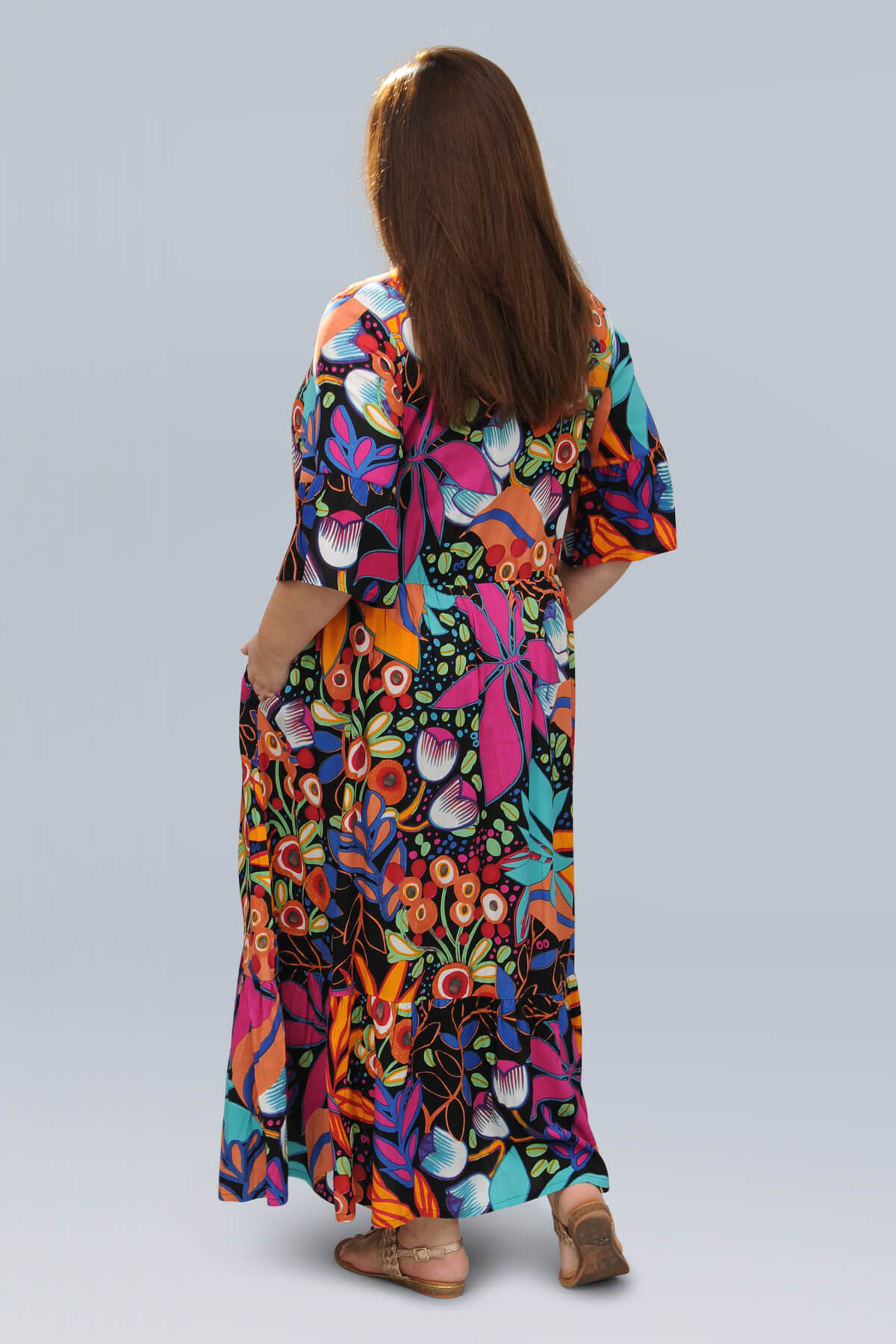 Orientique Copacabana peak dress