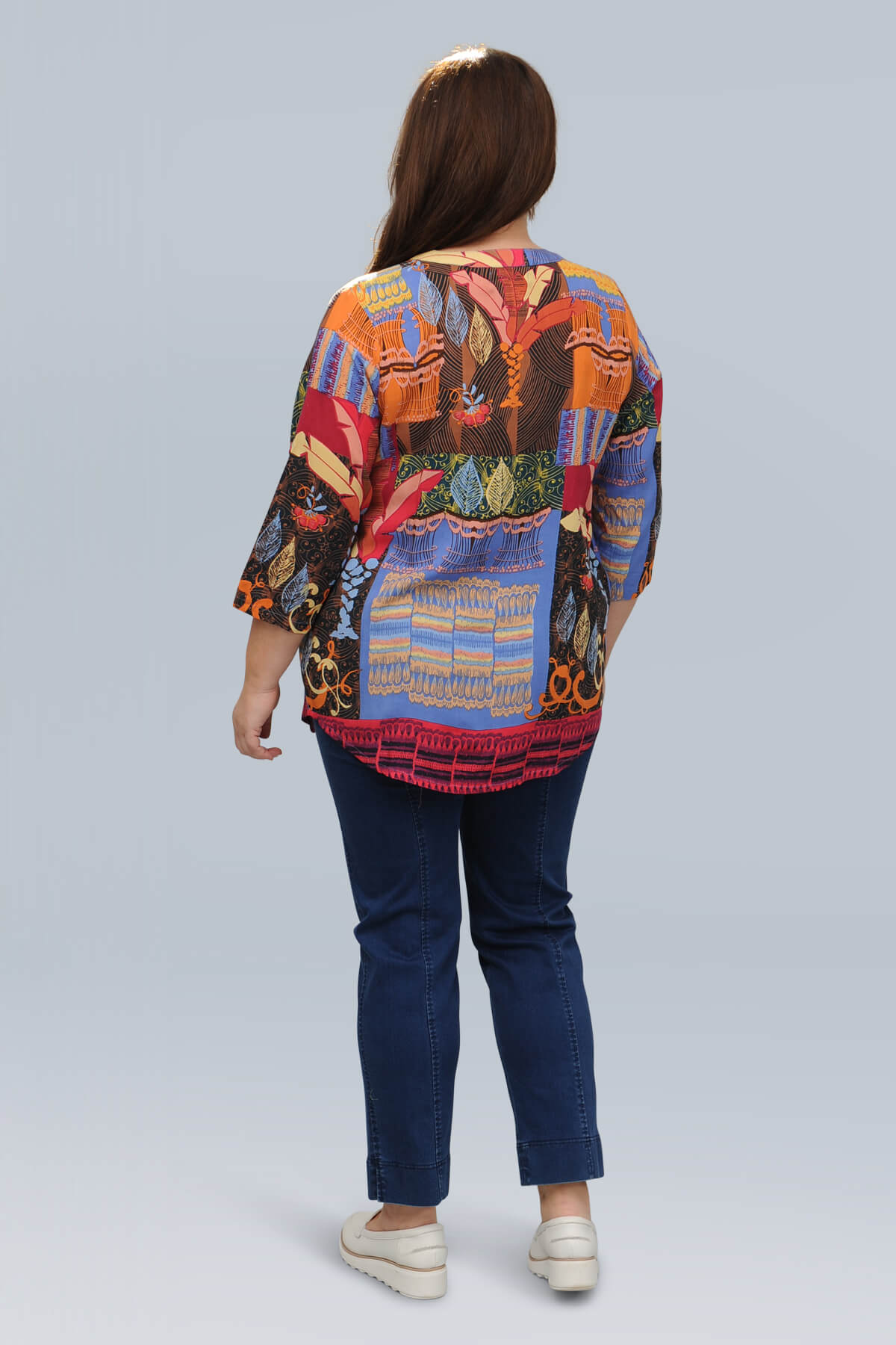 Orientique El Gouna pleat shirt