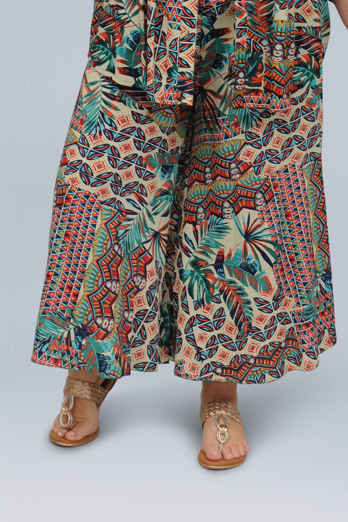 Orientique Rio wide crops/culottes