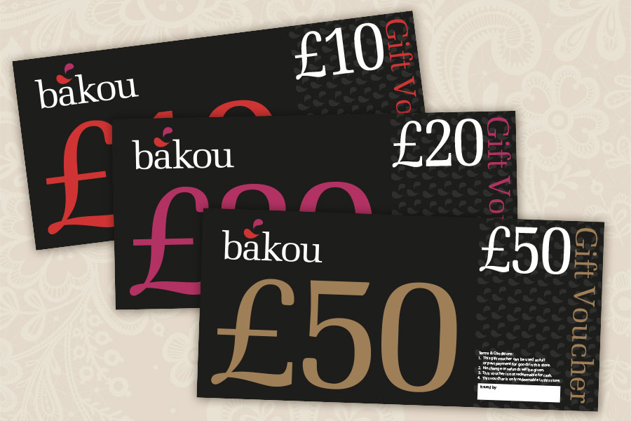 Vouchers are available both online and in-store