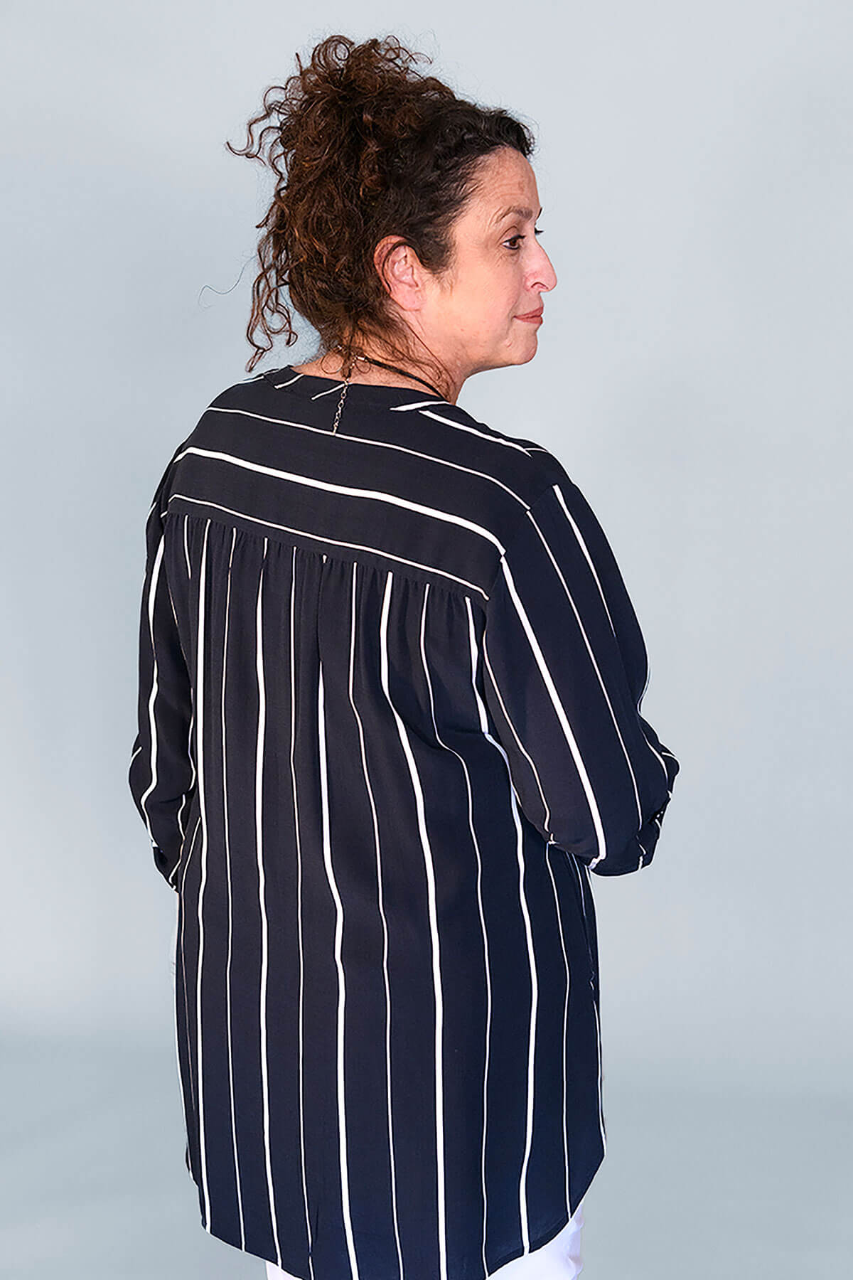 Doris Streich long stripe shirt