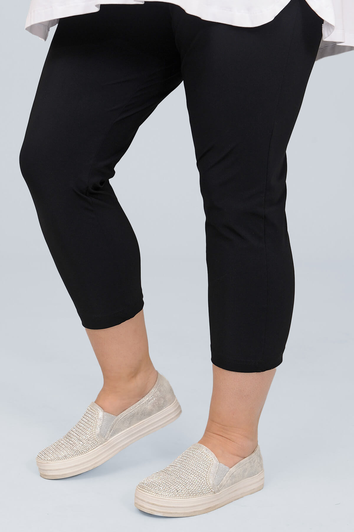 Doris Streich short leggings - navy