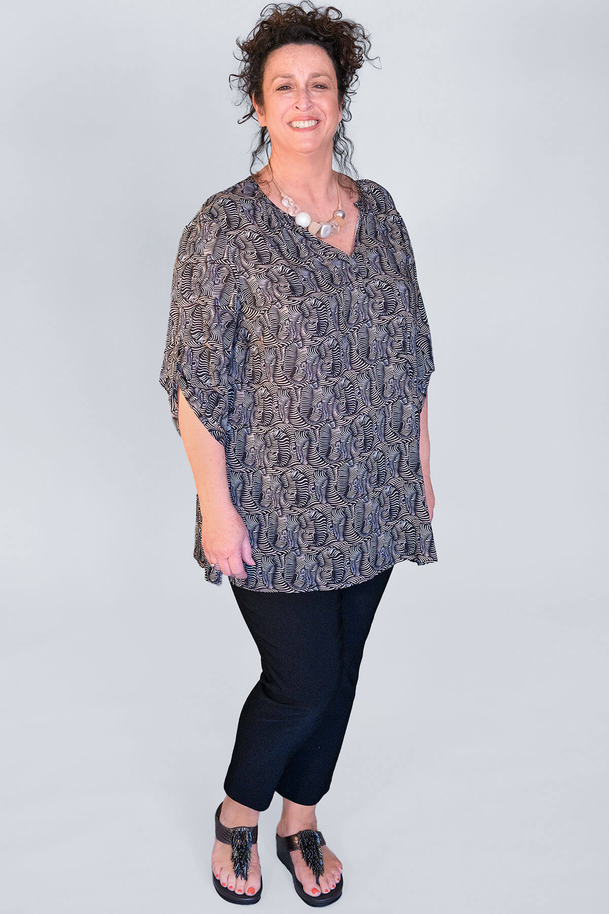 Doris Streich squiggle tunic