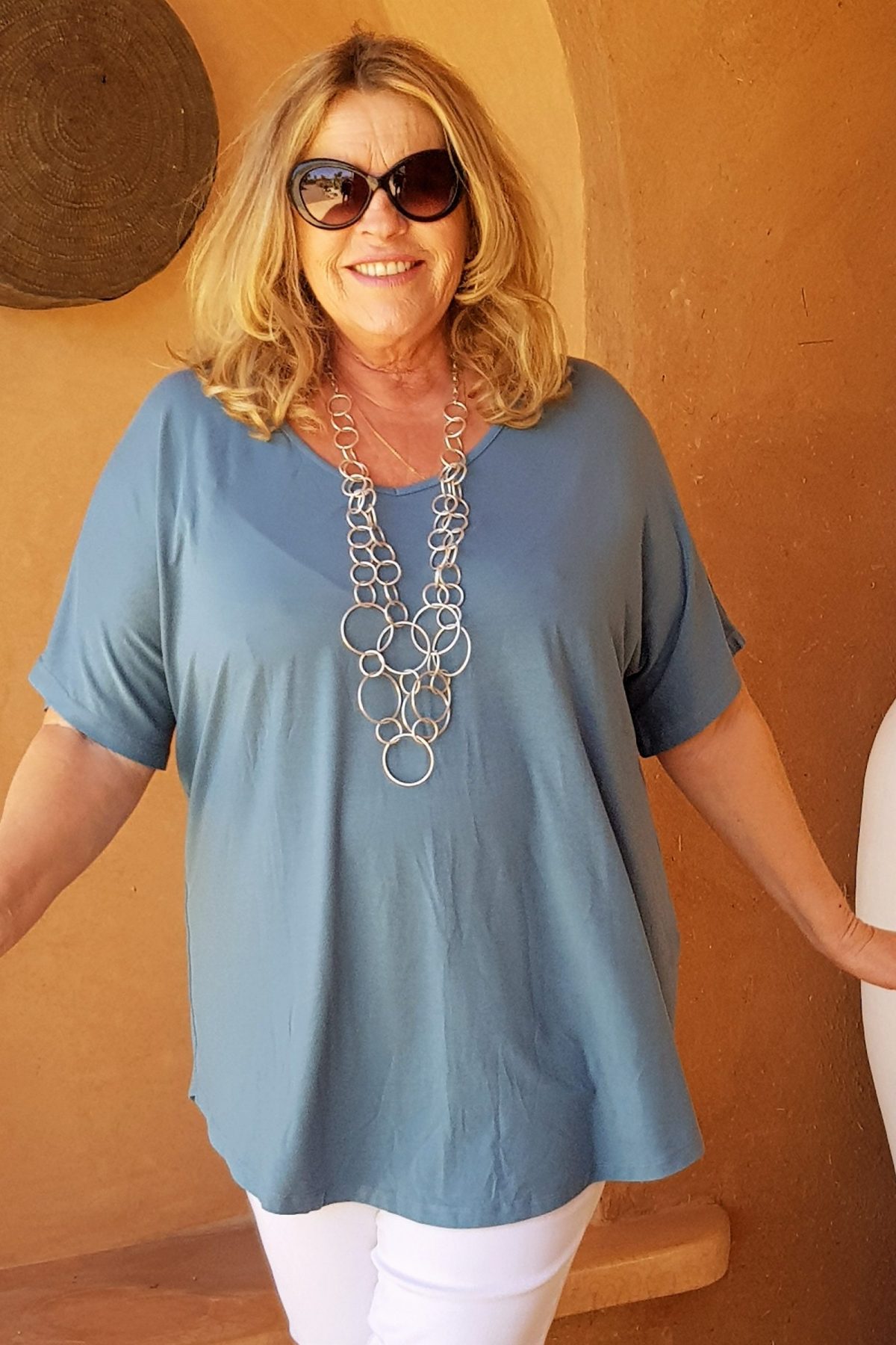 Kasbah Tuti top - teal