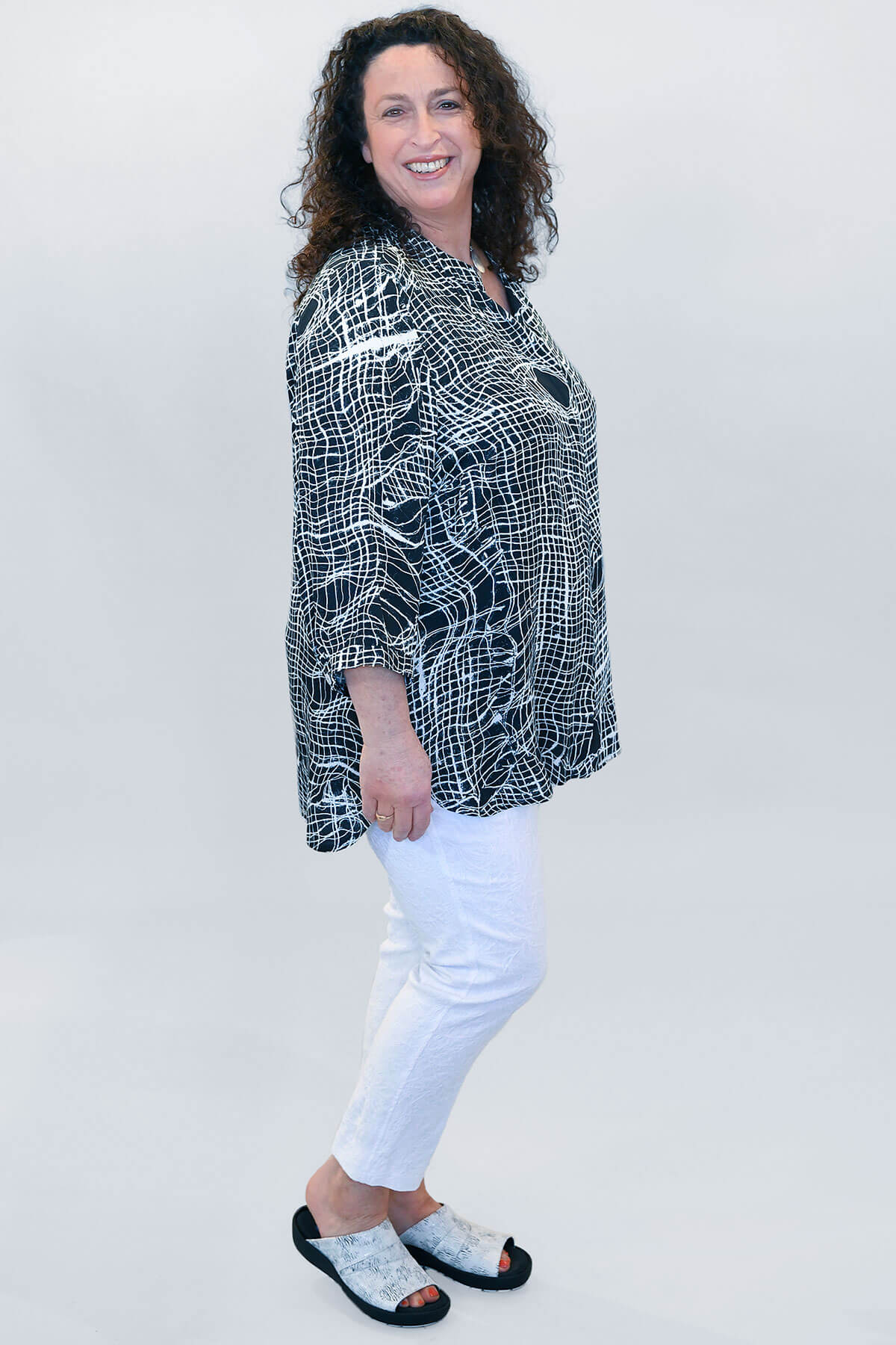 KJ Brand swirl shirt