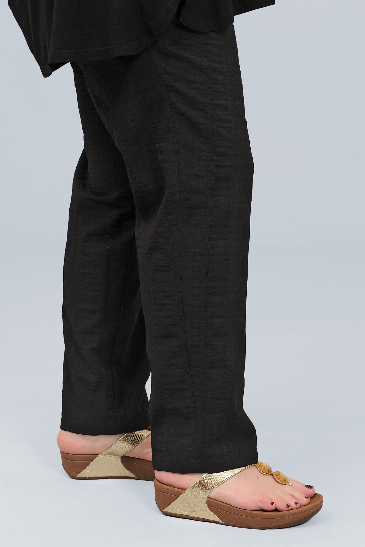 KJ Brand Wash & Go Trousers - white