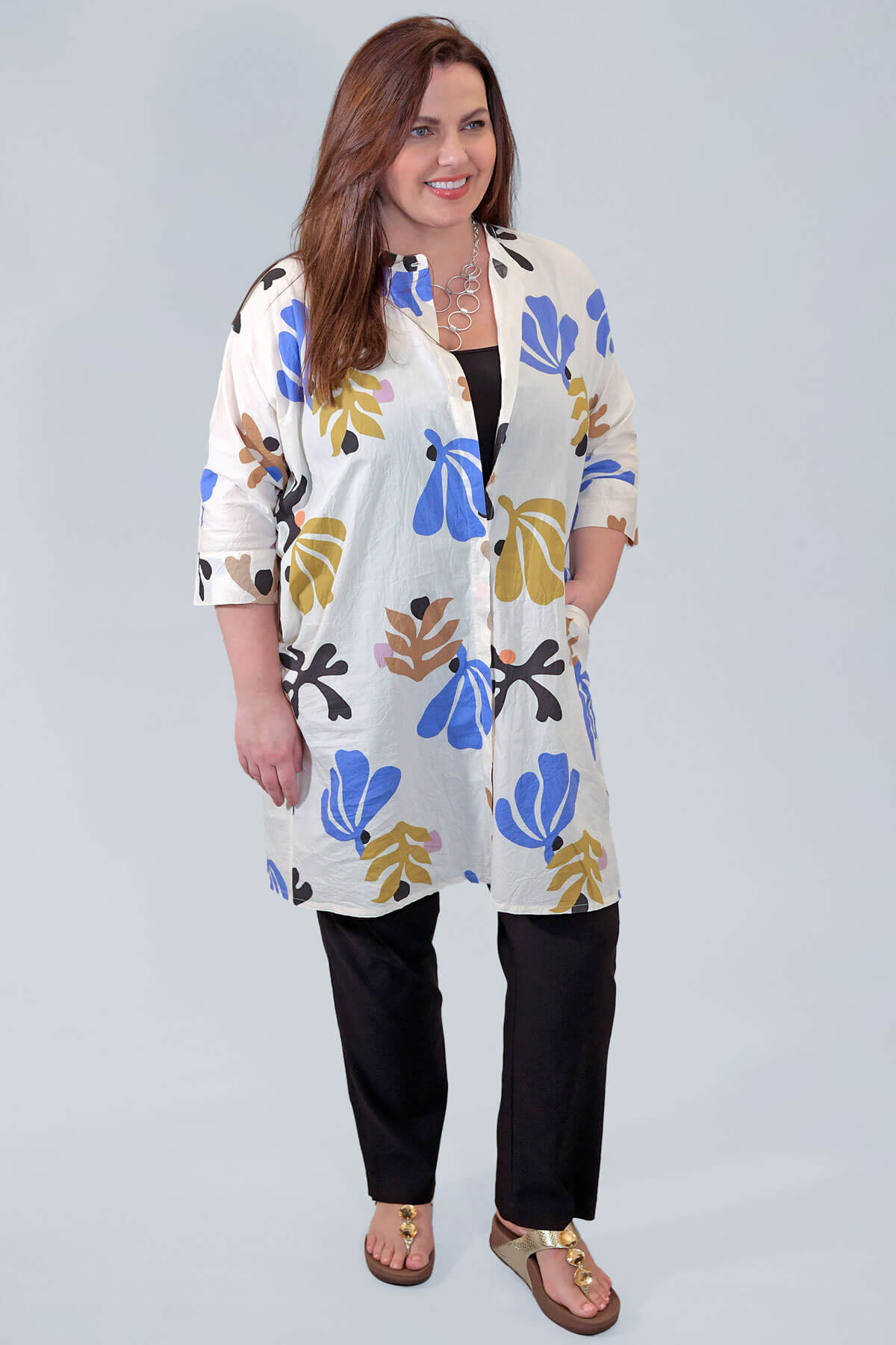 Masai Iosetta shirt dress - Granada Sky