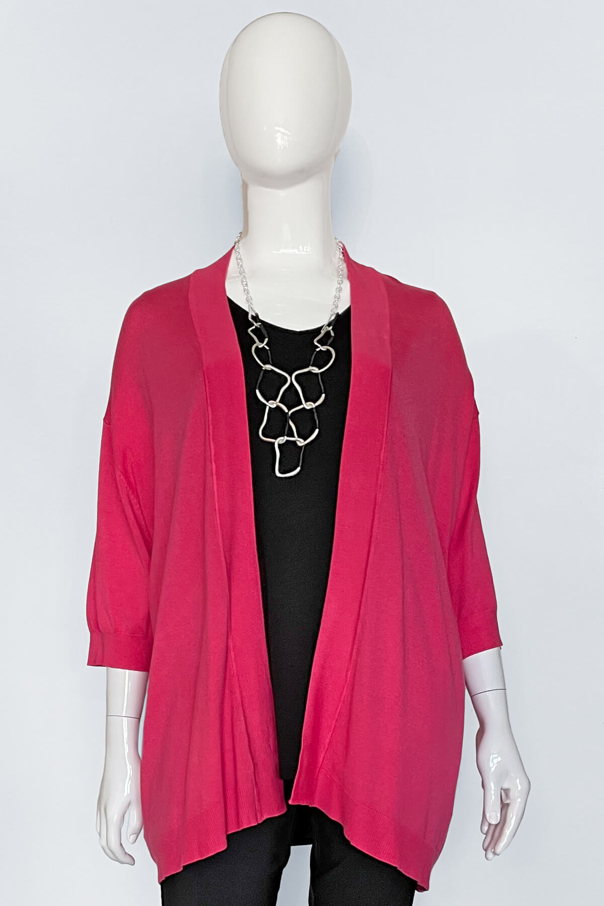 Masai Leila loose cardi tiger lily (orange) Bakou