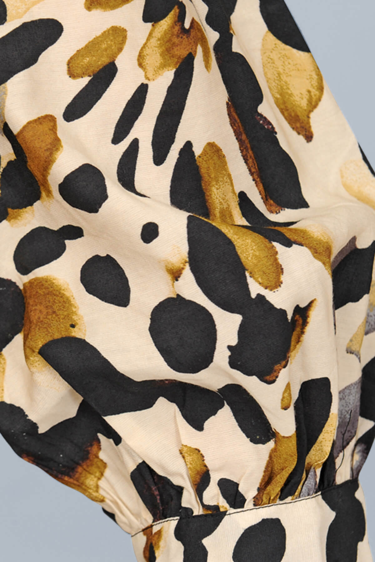Yellow leopard print shirt hot sale dress