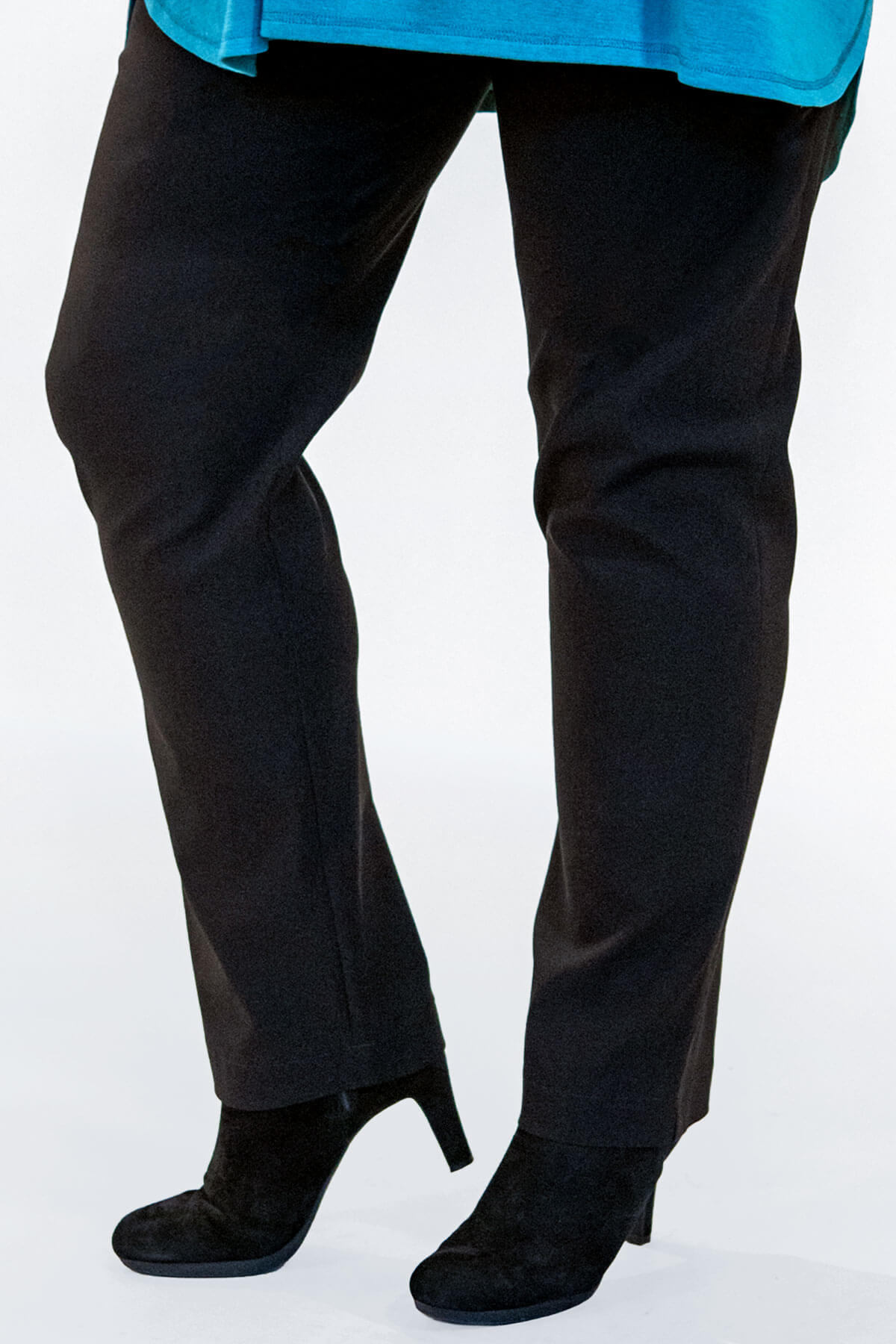 Mona Lisa straight leg trousers - black