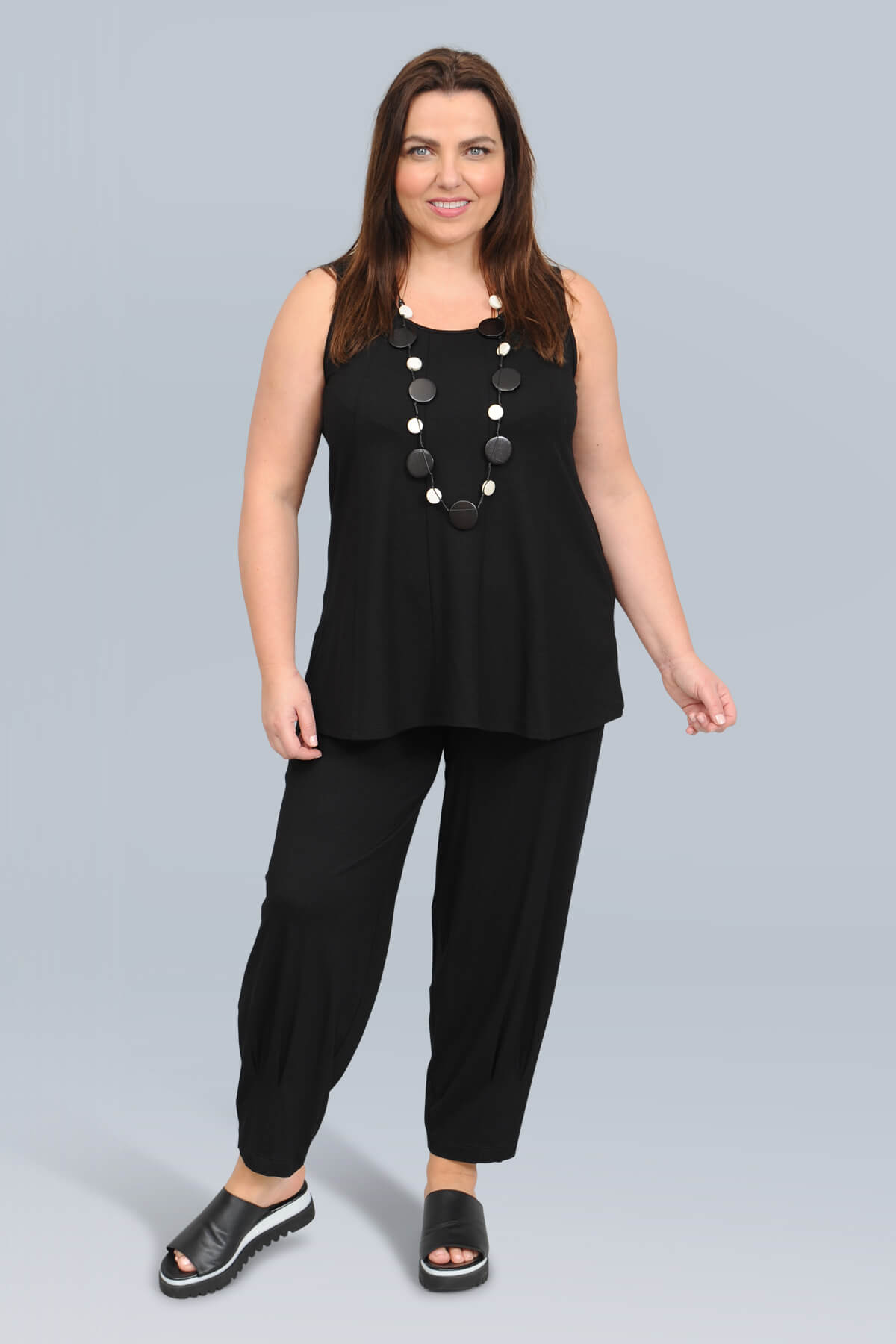 Noen panel vest - coral