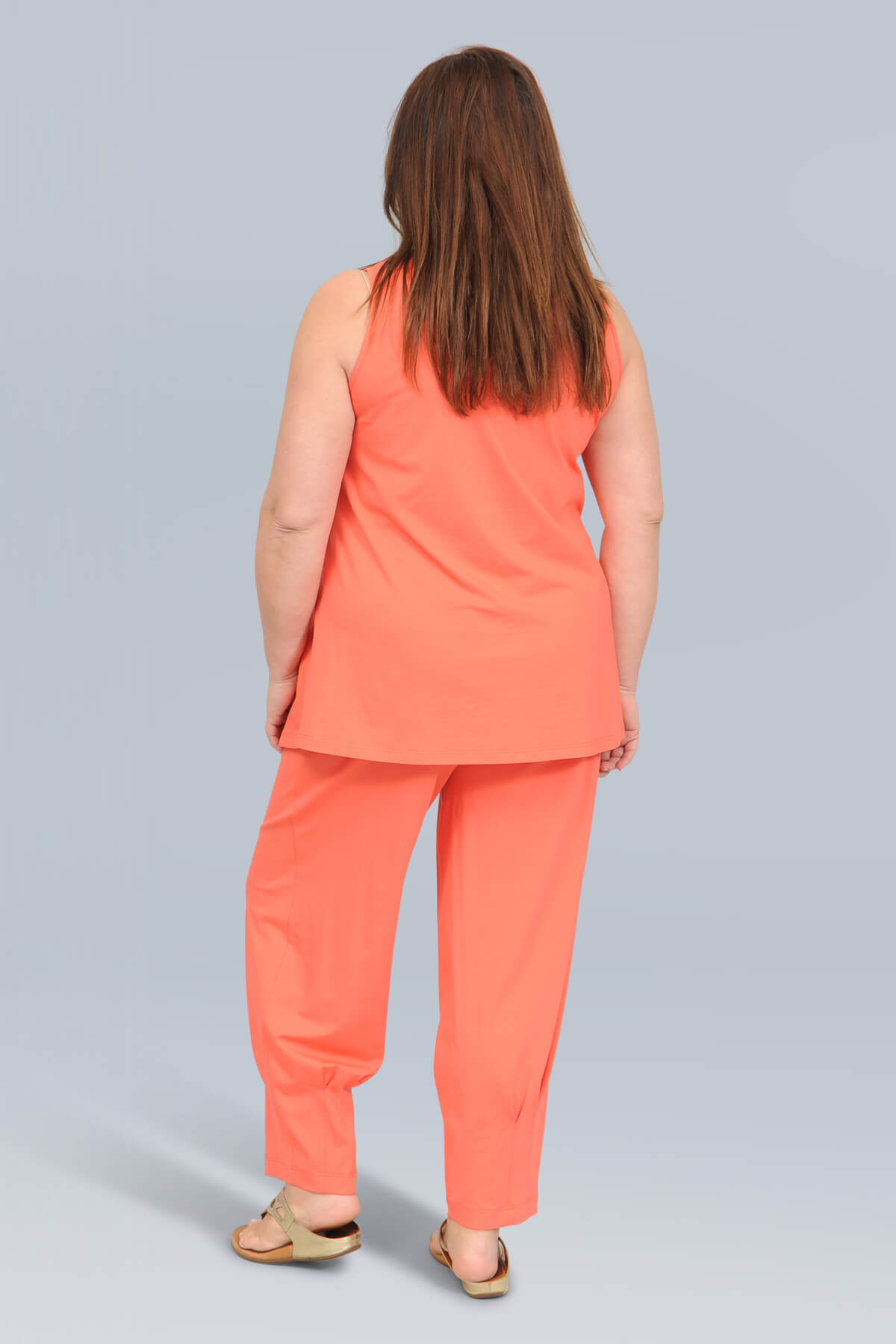 Noen panel vest - coral