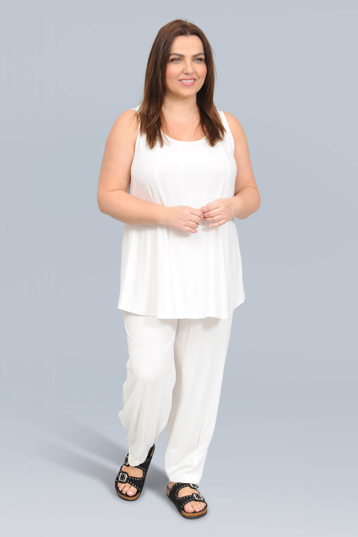 Noen panel vest - coral