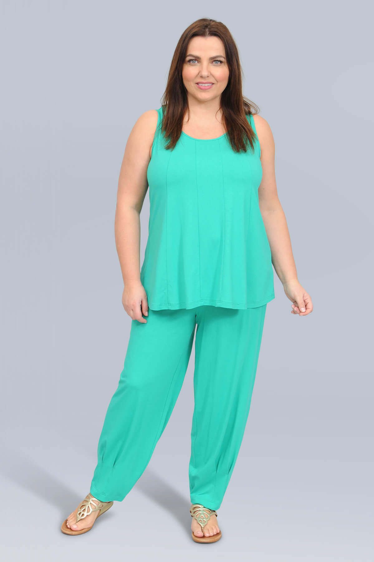 Noen panel vest - mint