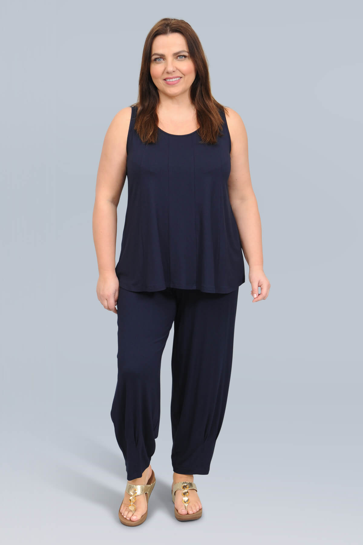 Noen panel vest - coral