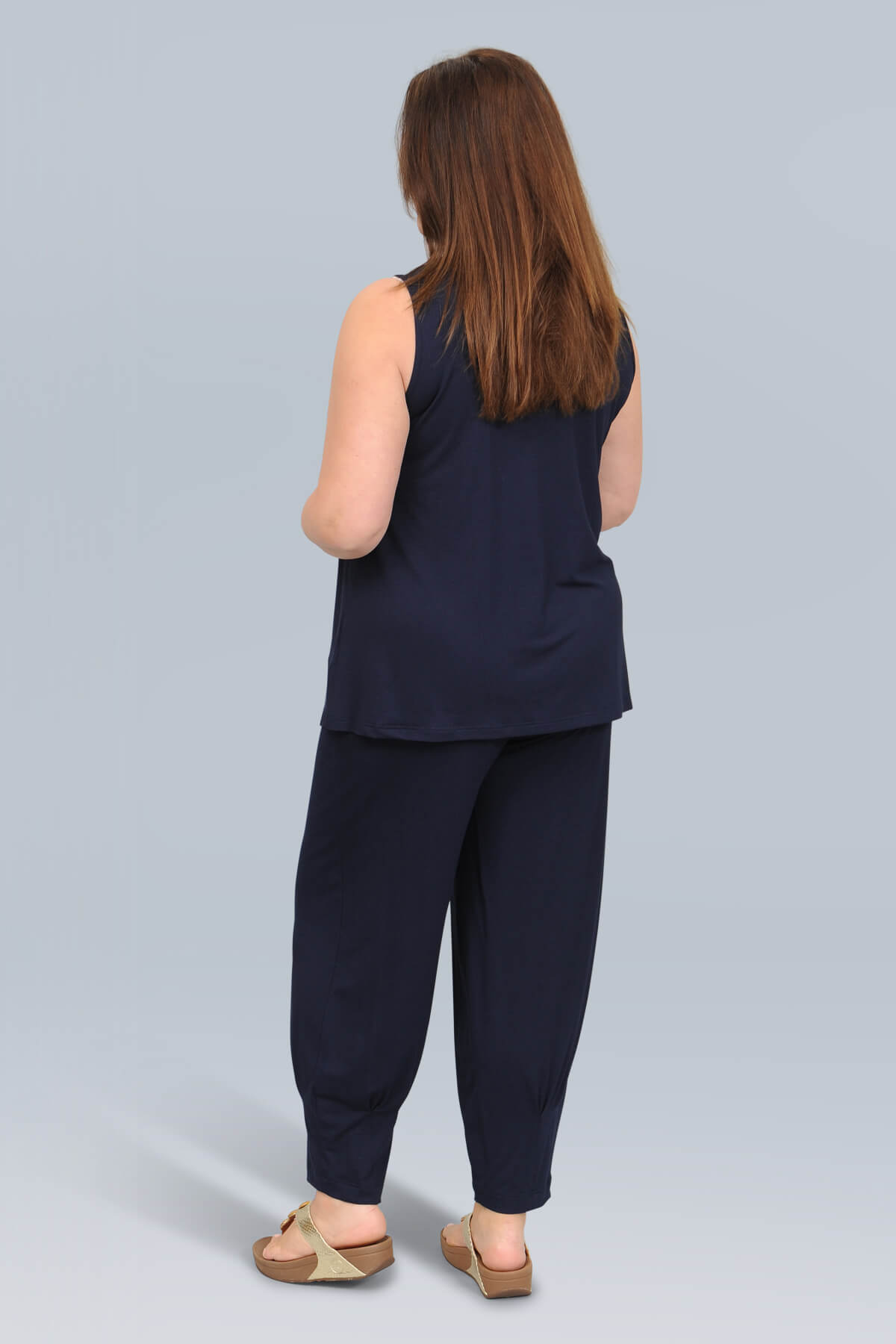 Noen panel vest - navy