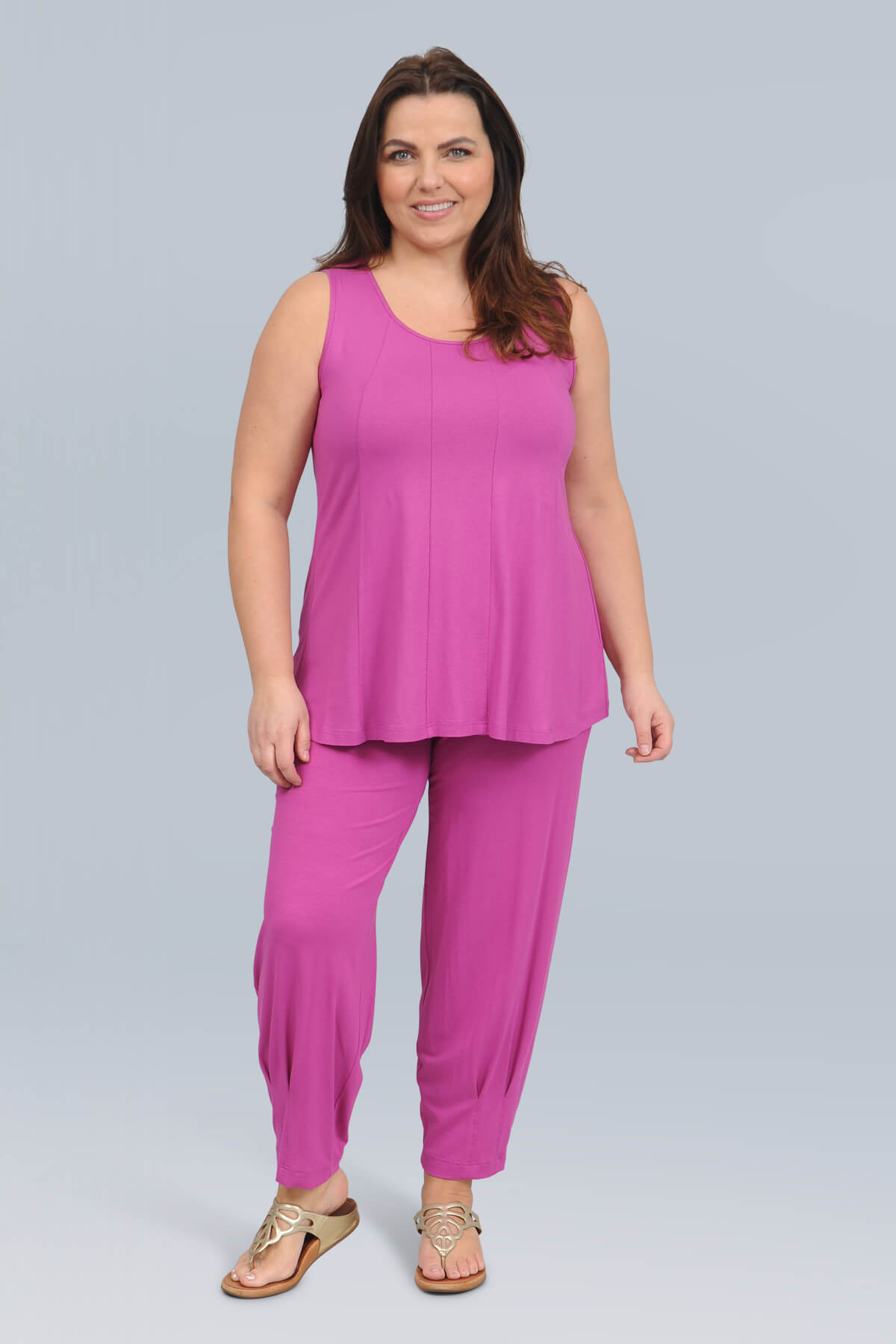 Noen panel vest - rose