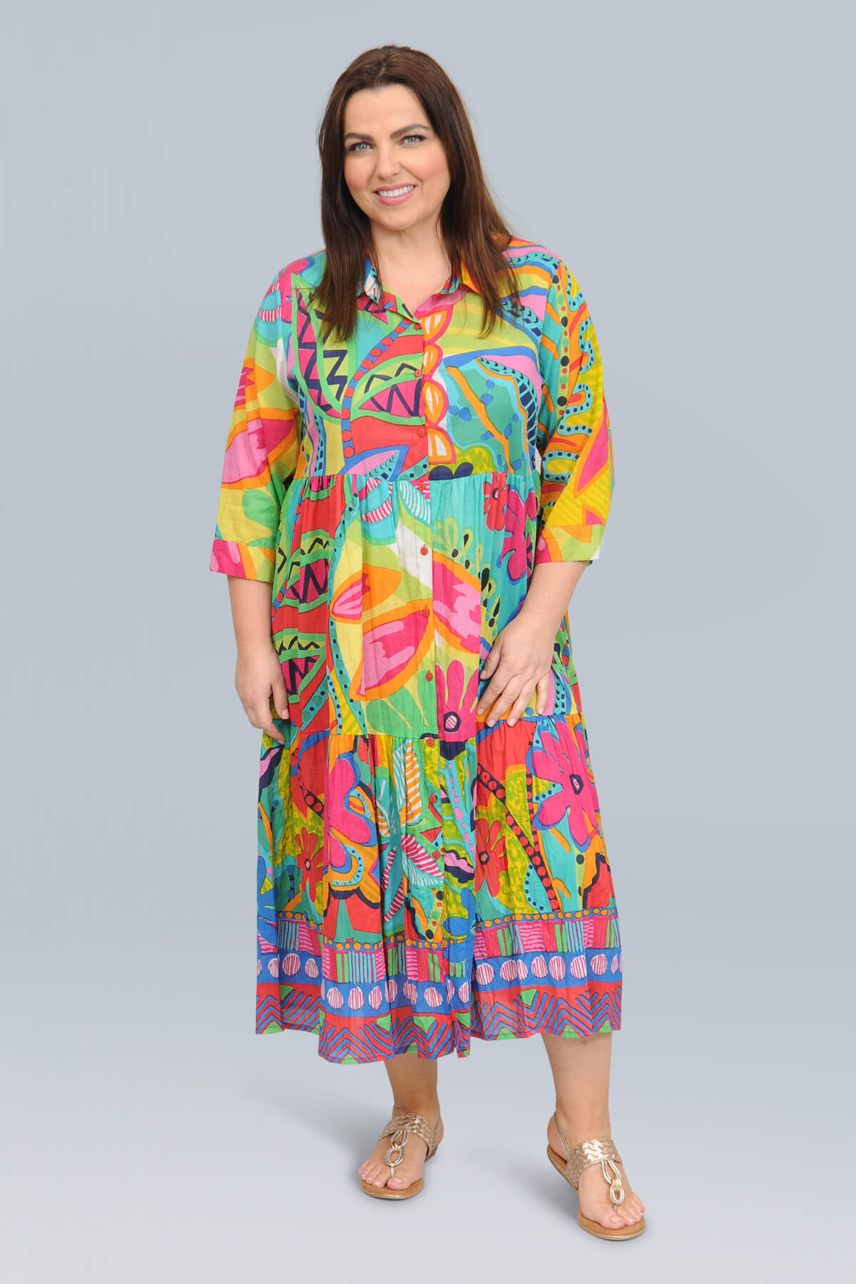 Orientiqe San Miguel shirt dress