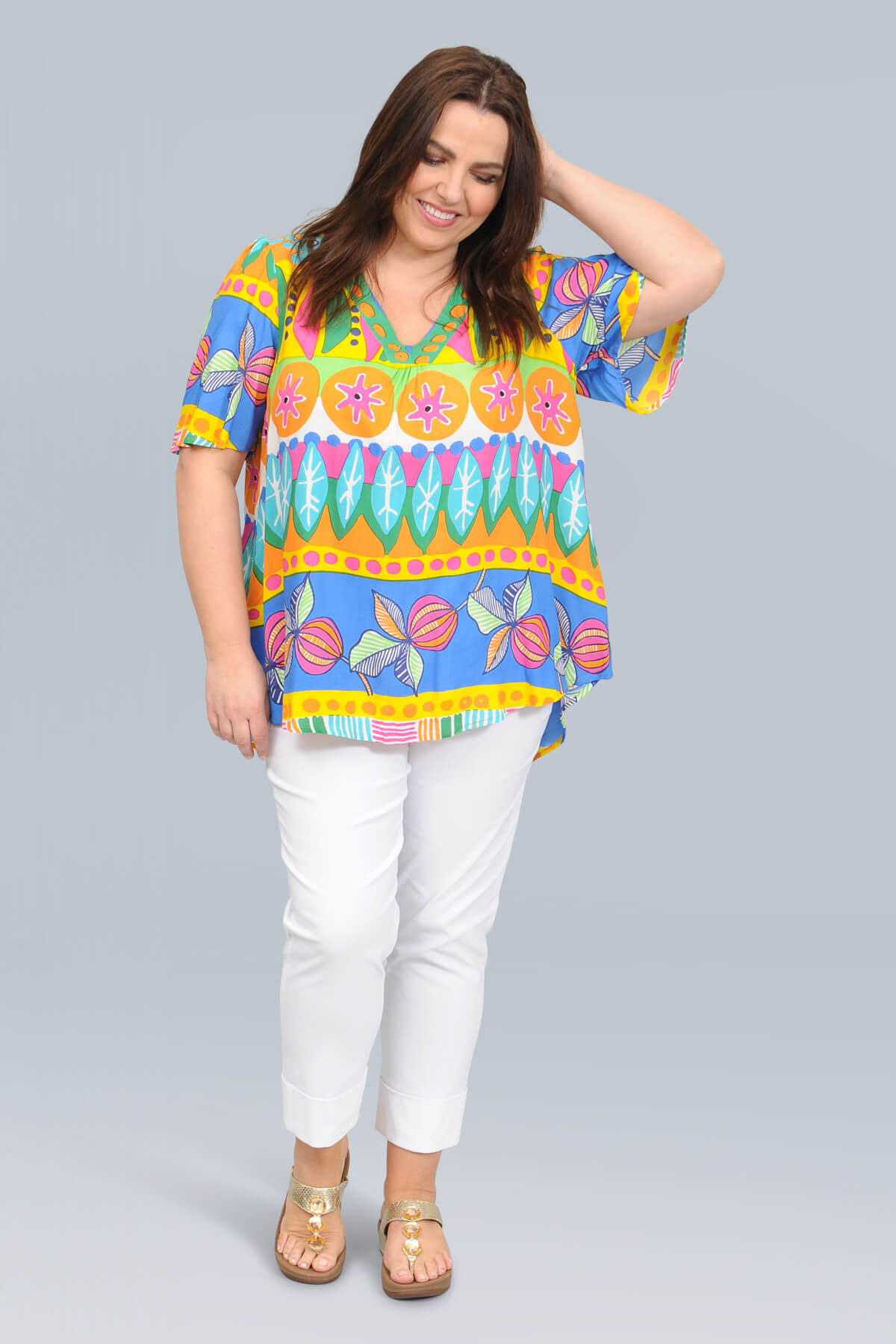 Orientique San Miguel oversized top