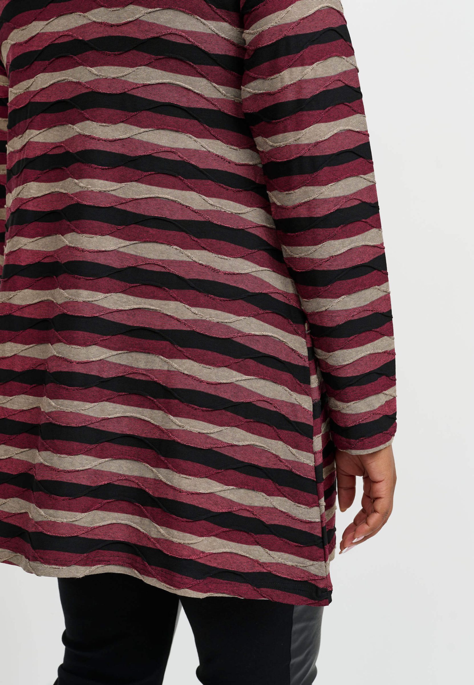 Pont Neuf Melina - Striped Bordeaux