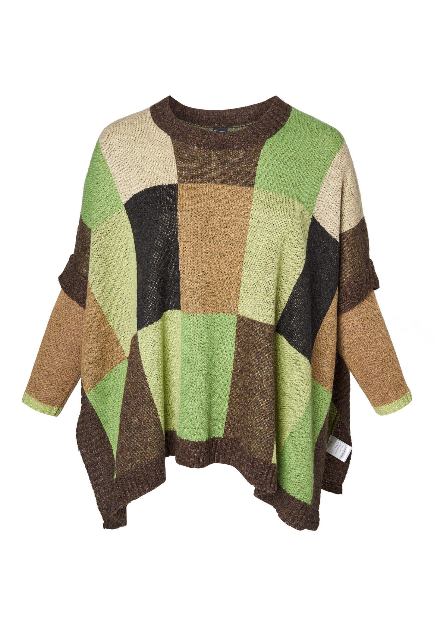 Pont Neuf Salva poncho - grass green