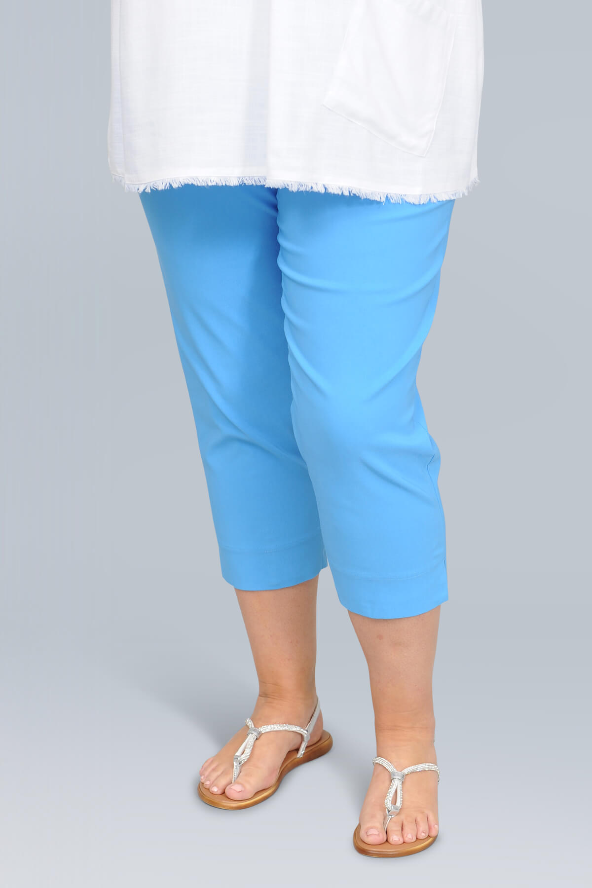 Robell Marie capris - sky blue
