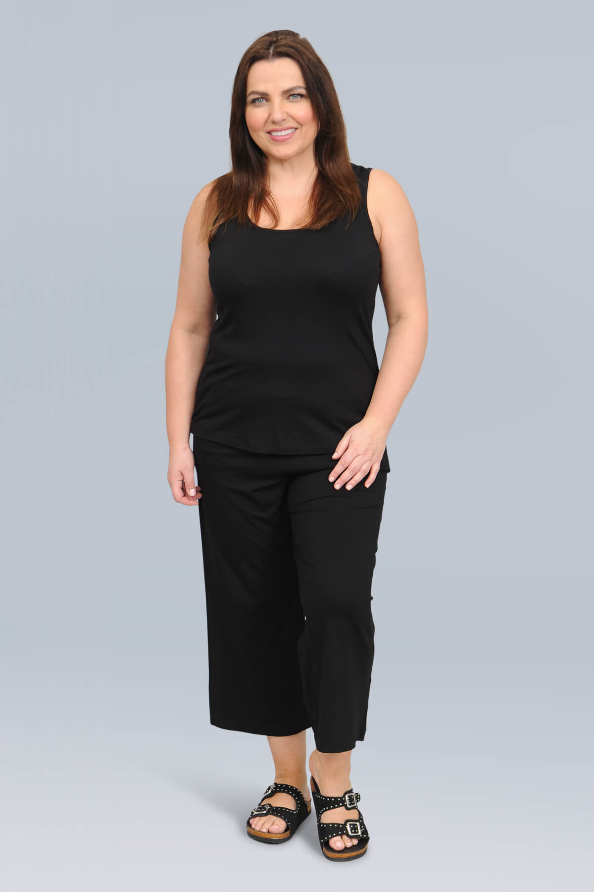 Via Appia vest - black