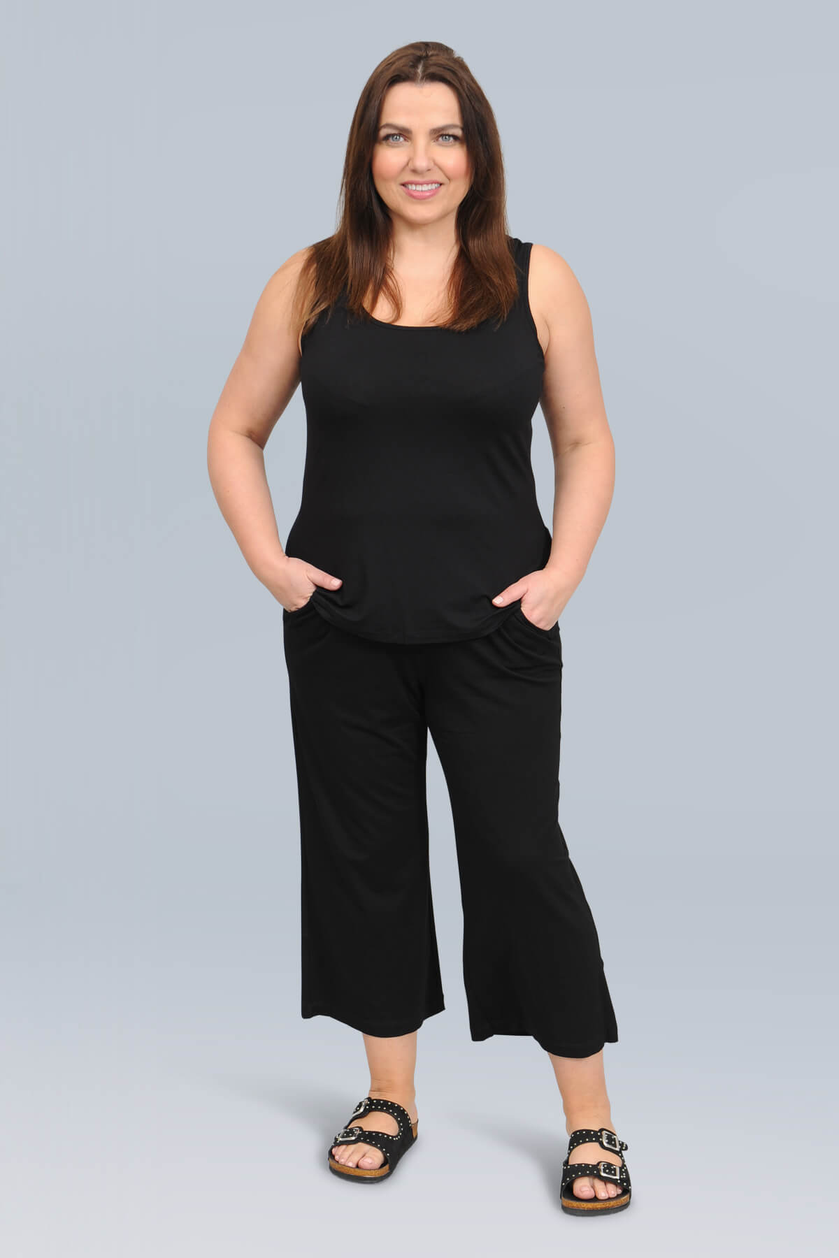 Via Appia vest - black
