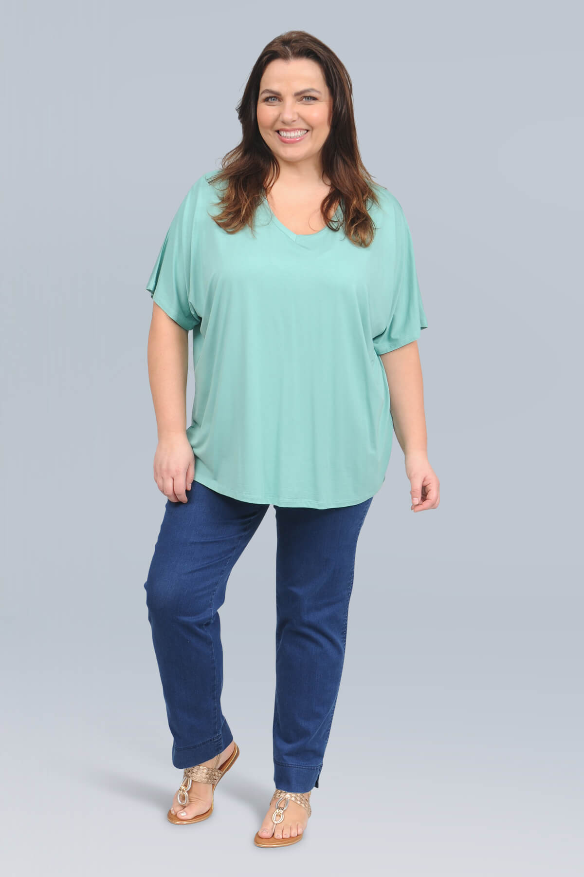 Wasabi Stella t-shirt - aqua