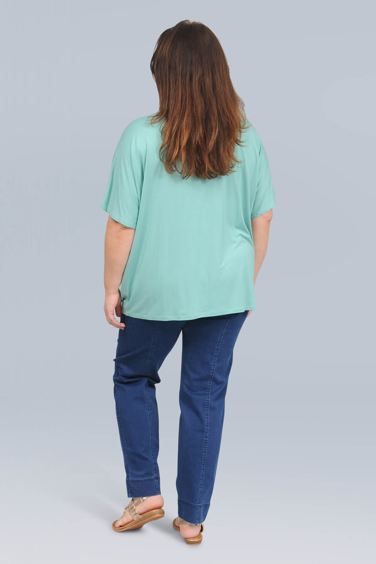 Wasabi Stella t-shirt - aqua