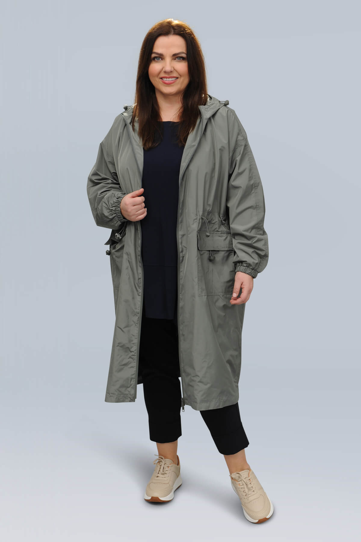 Wasabi Vera 2 showerproof jacket - misty green